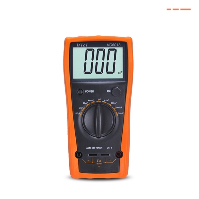 VC6013  高精度数字电容表，电容自动放电不烧表。